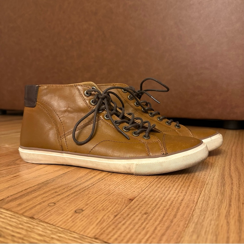 Coach Leather men’s sneakers size 9 - Picture 2 of 10
